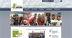 Desktop Screenshot of gideon.mansfieldisd.org