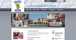 Desktop Screenshot of boren.mansfieldisd.org