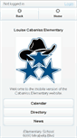 Mobile Screenshot of cabaniss.mansfieldisd.org