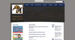 Desktop Screenshot of mansfield.mansfieldisd.org