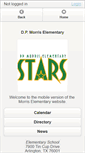 Mobile Screenshot of morris.mansfieldisd.org