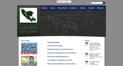 Desktop Screenshot of lakeridge.mansfieldisd.org